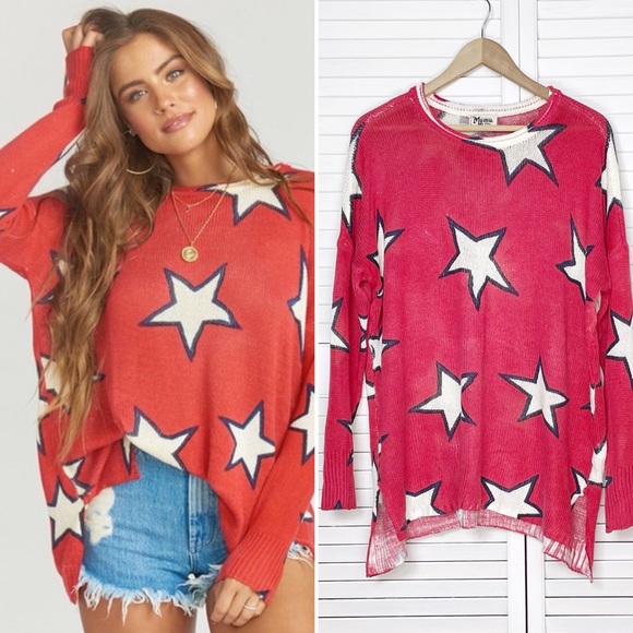 Show Me Your MuMu Sweaters - Show Me Your Mumu bonfire sweater stargazer knit